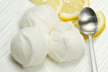 lemon ice cream