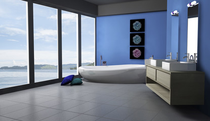 Bathroom Lakeview Interior Design