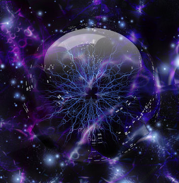 Electric enclosed in sphere