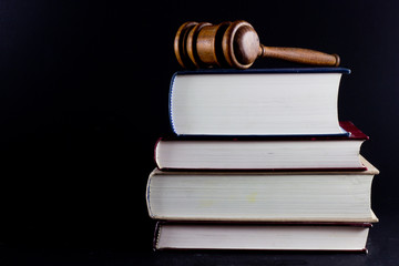 Gavel Atop Legal Texts