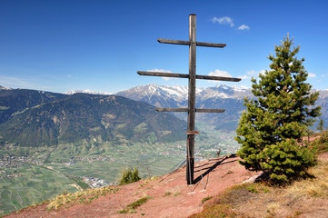 Landschaft im Meraner Land