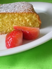 torta e fragole