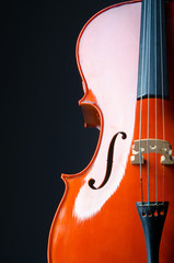 Music concept- close up of cello © Elnur