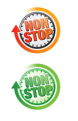 icone NON STOP - 24/7