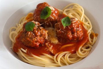 Spaghetti and Meatballs