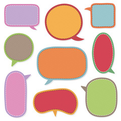 speech bubbles