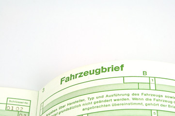 Fahrzeugbrief