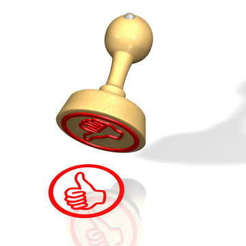 Stempel Daumen