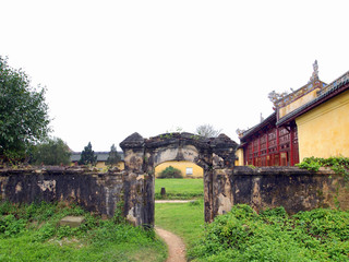 The citadel in Hue, Vietnam - A UNESCO World Heritage Site