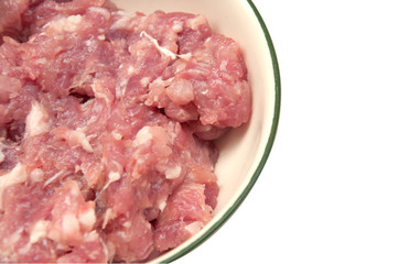 fresh minced pork