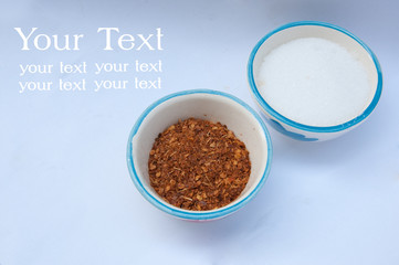 ingredient-sugar and chilli