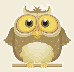 Cartoon Owl