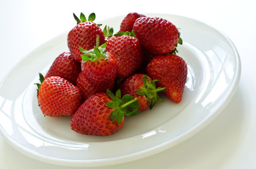 fresh strawberries