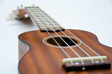 Fototapeta na wymiar Gitara w stylu ukulele na Hawajach