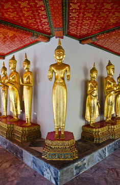 image of buddha in thailand temple