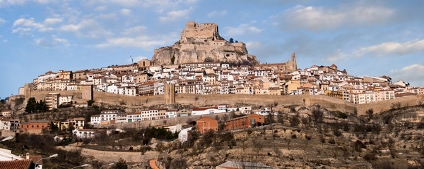 View of Morella, Spain