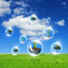 Symbol of nature protection