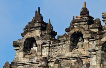 Fototapeta premium Borobudur Temple. Yogyakarta, Java, Indonesia.