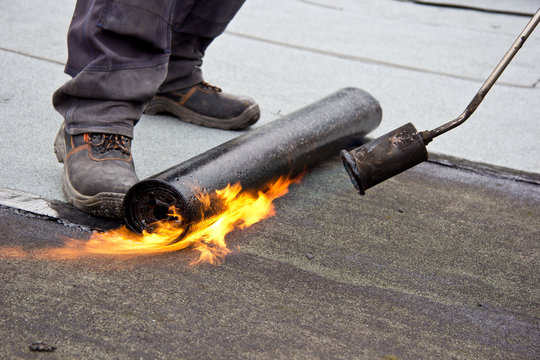 Dachdecker Flachdach Reparatur