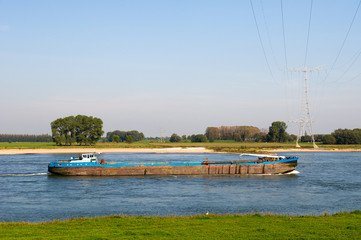 Fototapeta premium Boat on the river