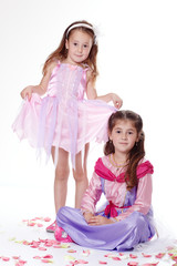 Two young princesses