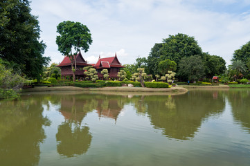 Fototapeta na wymiar Ancient Thai Village