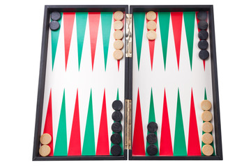 Tablero del Backgammon