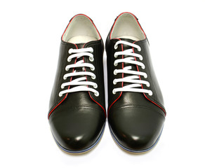 Man's shoes  on white background