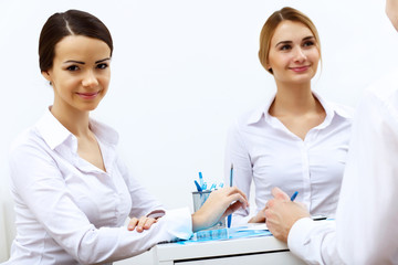 Fototapeta premium Business meeting in office