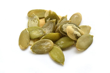 Obraz premium Semi di zucca Pumpkin seeds тыквенные семечки 南瓜种子