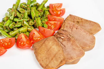 grilled beef tongue