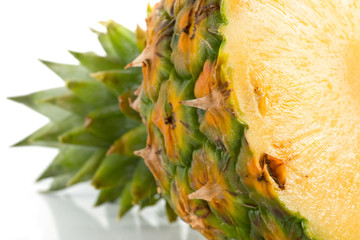 detail of pineapple