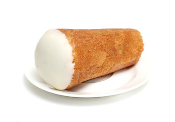 Sweet snack on plate
