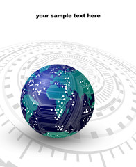 technology abstract background