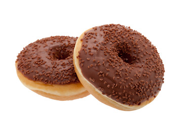Doughnut mit Schokolade