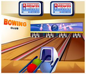 Bowling alley
