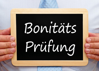 Bonitäts Prüfung