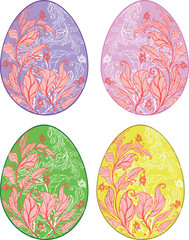 Decorative easter egg