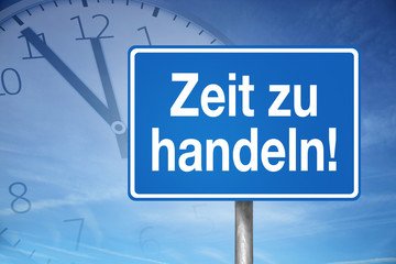 Zeit zu handeln