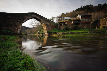 Fototapeta premium Navia de Suarna