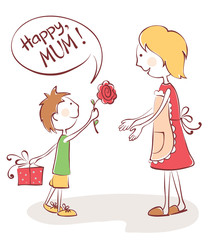 Congratulations to mom