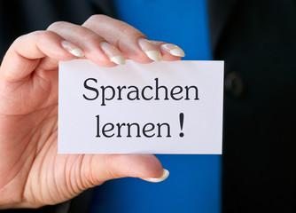 Sprachen lernen !
