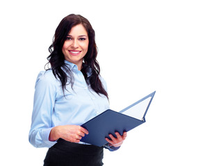 Young business woman.