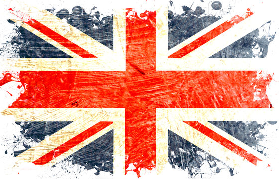 drapeau anglais decoupe
