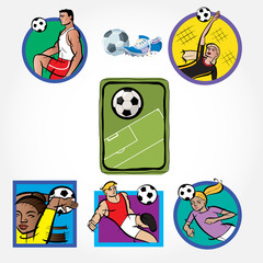 Soccer Set Icon