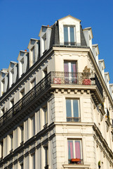 Obraz premium Immeuble parisien