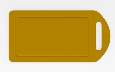 3d render of cooking board