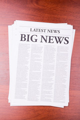 The newspaper LATEST NEWS