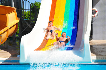 Wasserrutschen für Groß und Klein