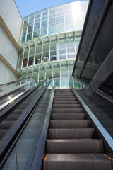 outdoor escalator
